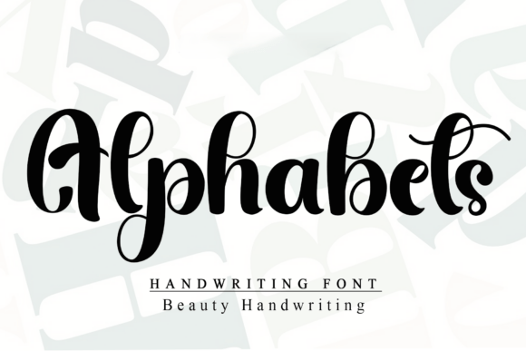Alphabets Font for Modern Web Design