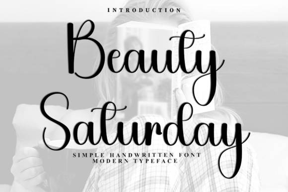 Beauty Saturday Font for Makers