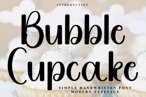 Bubble Cupcake Font Review for Web Design