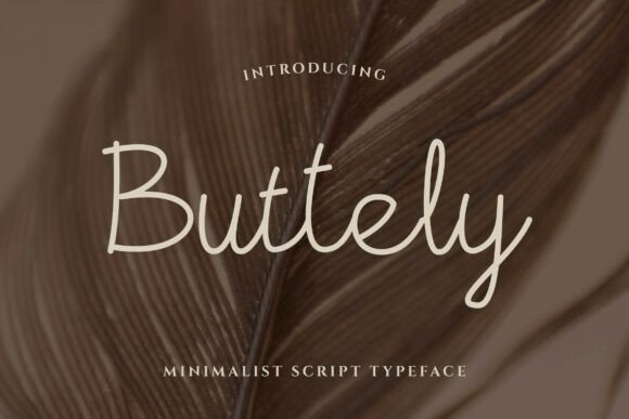Buttely: A Handwritten Font for Modern Web Design