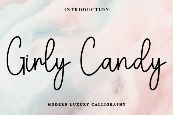 Girly Candy Font: A Sweet Branding Upgrade
