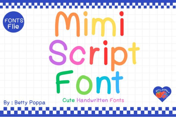 Handwrittenpoppa: A Typeface for Editorial Warmth
