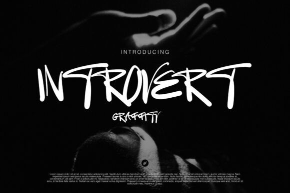Introvert Graffity: The Bold Typeface for Digital Impact