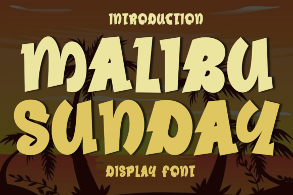 Malibu Sunday: A Script Font for Editorial Design