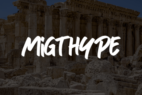 Migthype Font: A Maker’s Guide to Bold Script Design