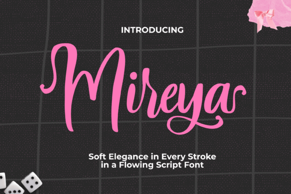 Mireya: A Script Font for Authentic Branding