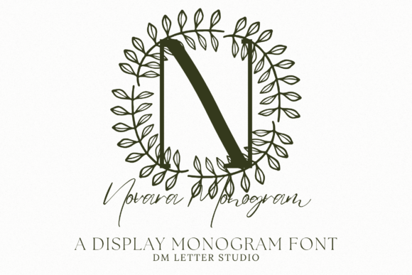 Novara Monogram: A Serif Font for Clear Campaigns