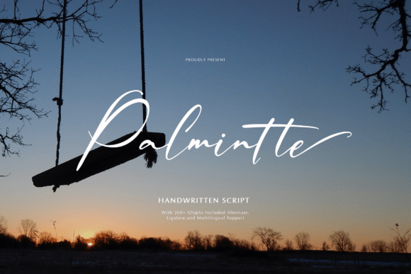 Palmintte: A Script Font for Modern Web Design