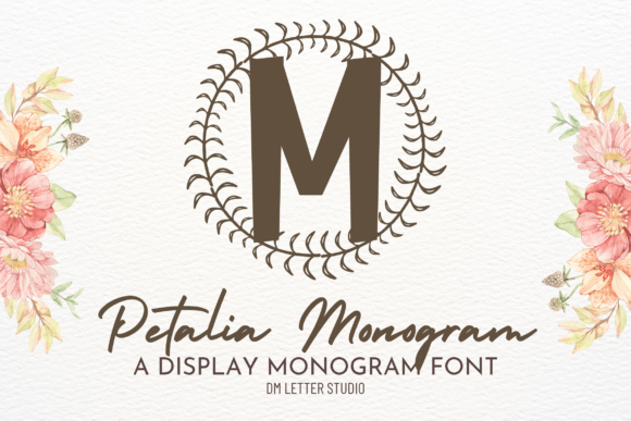 Petalia Monogram: A Serif Font for Elegant Web Design