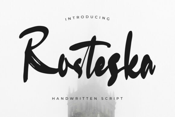 Rosteska: The Script Font That Elevates Campaigns