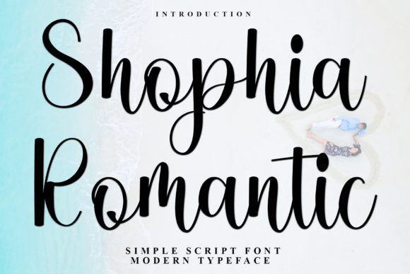 Shophia Romantic Font for Web Design