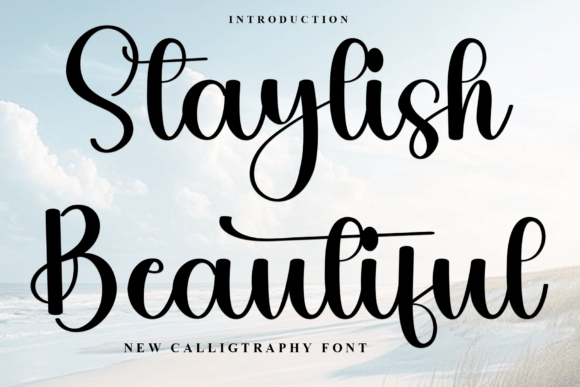 Staylish Beautiful Typeface for Branding
