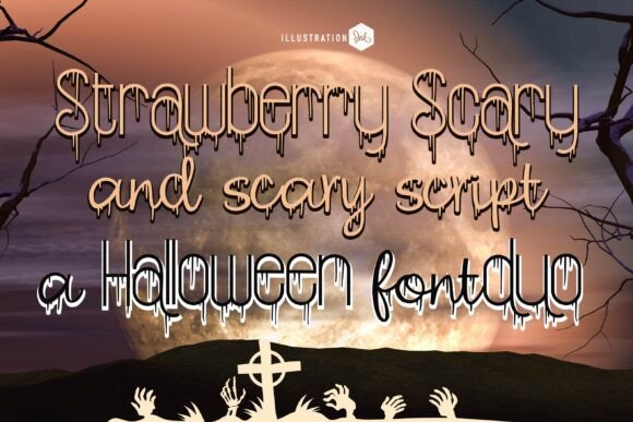 Strawberry Scary Duo: The Halloween Font for Bold Campaigns