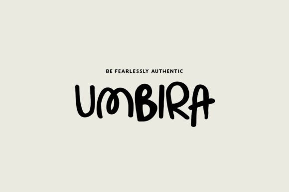 Umbira Font Review: Organic Script for Branding