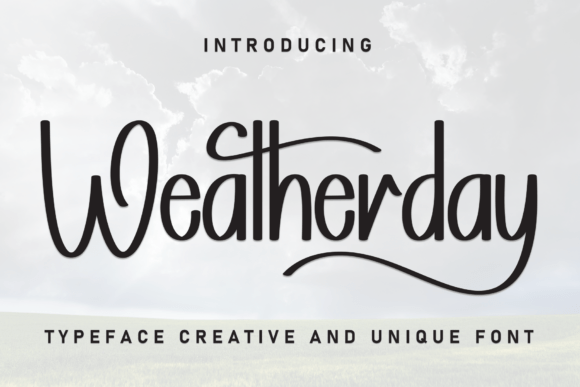 Weatherday Font: Elevate Your Brand Identity